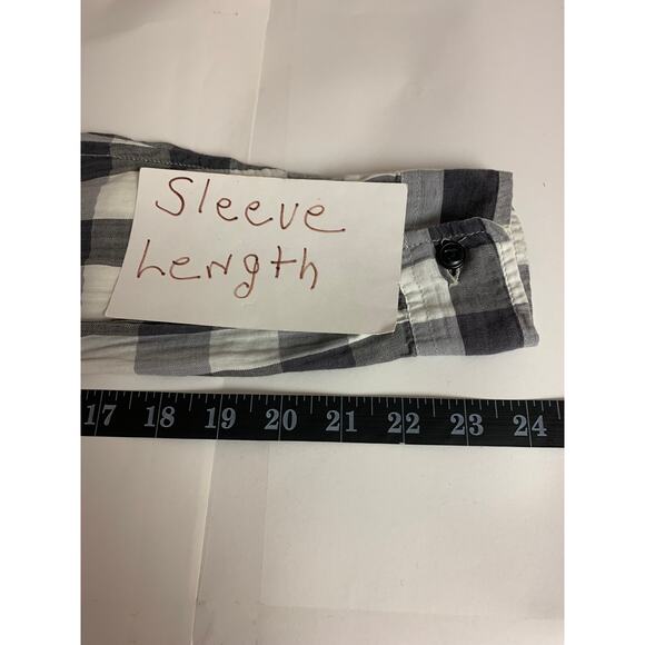 Denim & Supply Ralph Lauren RL Boyfriend Plaid Womens Sz S Buffalo Button-up - Picture 5 of 7